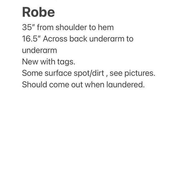 Vintage Girls 8 Long Quilted Satin Nylon Lace Robe White Made in USA NEW‎ - Picture 13 of 13